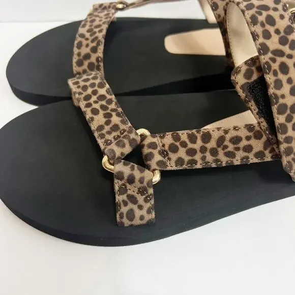 STUART WEITZMAN VAIL SPORT WOMEN SANDALS GOLDEN BEIGE SIZE 8.5 NEW NO BOX - Picture 5 of 6